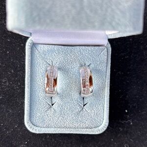 Epiphany Elegant 925 Sterling Silver Earrings with CZ